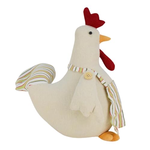 TTETTZ Hahn Stofftier Niedlich Hahn Ornament Wohndekoration für Schlafzimmer Ostern von TTETTZ