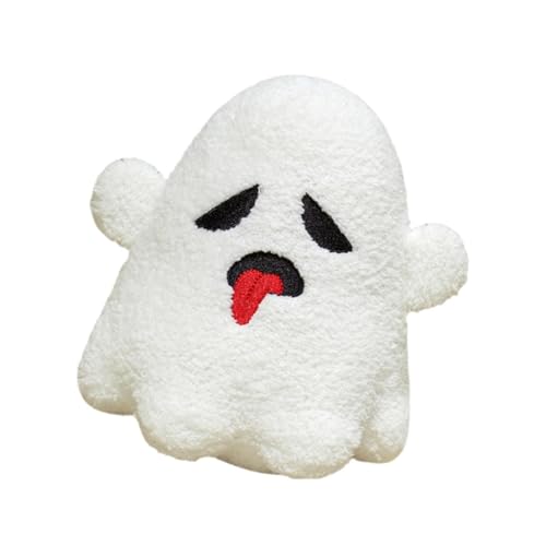 TTETTZ Halloween Plüschspielzeug Kuscheltier Stoffpuppe Dekoratives Kissen Aus Weichem Plüsch für Kinder Geburtstagsgeschenk Raumdeko, Geist von TTETTZ