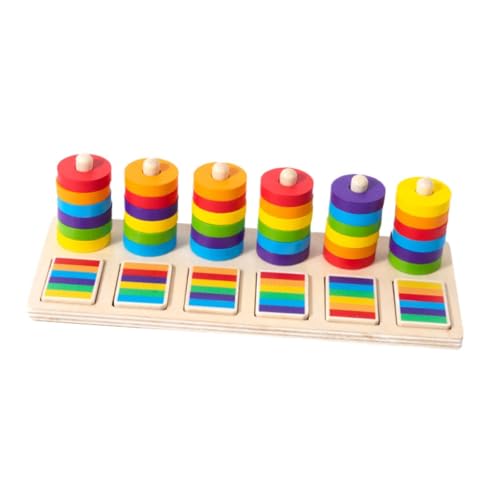 TTETTZ Hanoi Puzzle Stapel Denkspiel Puzzle für Spieltrainingspartys TTETTZ Hanoi Puzzle Stapel Denkspiel Puzzle für Spieltrainingspartys von TTETTZ