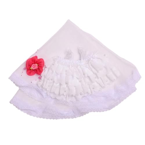 TTETTZ Hochzeitskleid für Puppen mit Schleier, Zubehör für 38 cm Puppen TTETTZ Hochzeitskleid für Puppen mit Schleier, Zubehör für 38 cm Puppen von TTETTZ