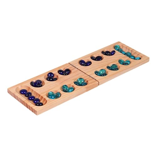 TTETTZ Holz Mancala Brettspiel Teen Foldable Mancala Brettspiel für Unterhaltung TTETTZ Holz Mancala Brettspiel Teen Foldable Mancala Brettspiel für Unterhaltung von TTETTZ