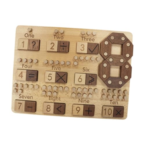 TTETTZ Holz Mathematik Pädagogisches Spielzeug Vorschule Lernen Spielzeug Mathematik Bord Spiele Geschenke TTETTZ Holz Mathematik Pädagogisches Spielzeug Vorschule Lernen Spielzeug Mathematik Bord Spiele Geschenke von TTETTZ