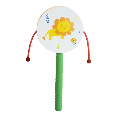 TTETTZ Holz Rassel Trommel für Babys, Löwe TTETTZ Holz Rassel Trommel für Babys, Löwe von TTETTZ