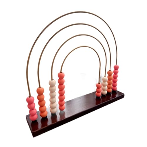TTETTZ Holz Regenbogen Abacus Bildungsspielzeug Mathematik Spielzeug mit Perlen für Kinder von TTETTZ