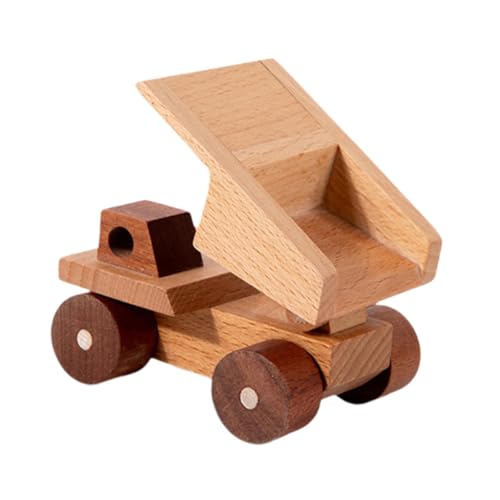 TTETTZ Holzauto Spielzeug, Fahrzeugmodell für Kinder, Lernspiel Und Geschenkidee Zum Kindertag, Style F von TTETTZ