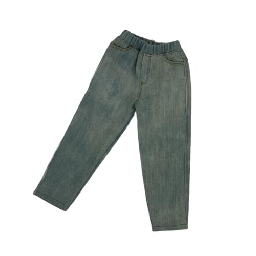 TTETTZ Hosen für 1/6 Männliche Actionfiguren, Puppenkleidung Und Kostüm für Spielszene, Hellblau TTETTZ Hosen für 1/6 Männliche Actionfiguren, Puppenkleidung Und Kostüm für Spielszene, Hellblau von TTETTZ