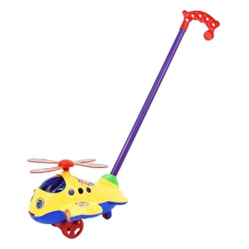 TTETTZ Hubschrauber Hand Schieben Spielzeug Pädagogisches Hand Schieben Flugzeug Auto Spielzeug für Kinder TTETTZ Hubschrauber Hand Schieben Spielzeug Pädagogisches Hand Schieben Flugzeug Auto Spielzeug für Kinder von TTETTZ