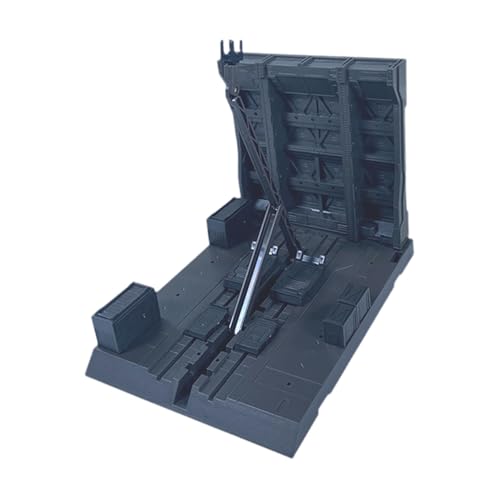 TTETTZ Ineinandergreifender Display Sockel, Actionfigurenständer mit Lichtern, Heimdekoration, Maschinennest, DIY Modellbausatz Disp, 15.5 cm X 22 cm X von TTETTZ
