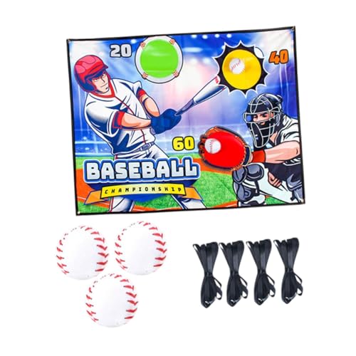TTETTZ Interaktives Zielspielzeug für Jungen Und Mädchen, Wurfspiel für Park Und Strand, Baseball TTETTZ Interaktives Zielspielzeug für Jungen Und Mädchen, Wurfspiel für Park Und Strand, Baseball von TTETTZ