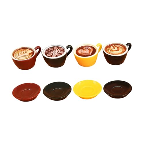 TTETTZ Kaffeetassen Miniatur Set für Spielzeughaus, 8 Stück von TTETTZ