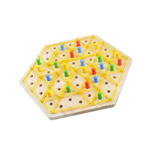 TTETTZ Kettendreieck Schachspiel, Tischspiel, Brettspiel für Camping Picknick TTETTZ Kettendreieck Schachspiel, Tischspiel, Brettspiel für Camping Picknick von TTETTZ