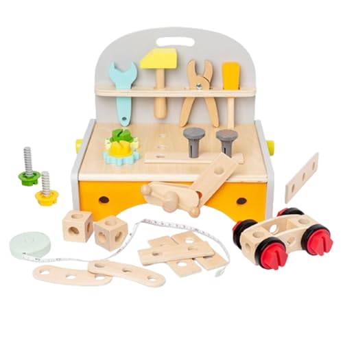 TTETTZ Kinder Holz Spiel Werkzeuge Entwicklung Spielzeug Werkstatt Werkbank für Kinder Vorschule TTETTZ Kinder Holz Spiel Werkzeuge Entwicklung Spielzeug Werkstatt Werkbank für Kinder Vorschule von TTETTZ
