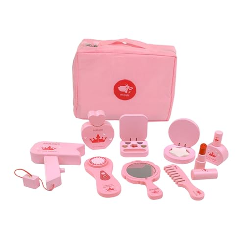 TTETTZ Kinder Spielen Make Up Set Holzverkesseltisch Playset für Kinder Kleine Mädchen von TTETTZ