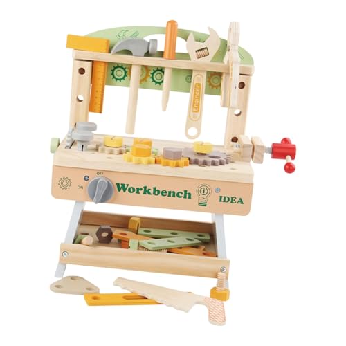 TTETTZ Kinder Werkzeugbank, Kinder Reparatur Spielwerkzeug Set für Mädchen Und Jungen, Geburtstagsgeschenke TTETTZ Kinder Werkzeugbank, Kinder Reparatur Spielwerkzeug Set für Mädchen Und Jungen, Geburtstagsgeschenke von TTETTZ