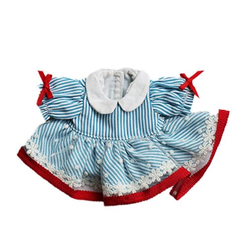 TTETTZ Kleid für Plüschpuppe, Verkleidung und Zubehör für fantasievolles Spielen, Blau TTETTZ Kleid für Plüschpuppe, Verkleidung und Zubehör für fantasievolles Spielen, Blau von TTETTZ