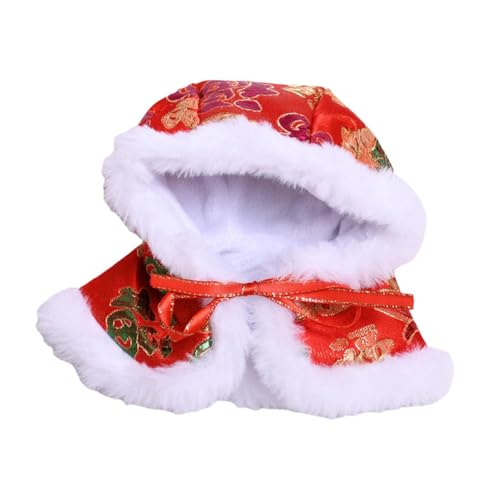 TTETTZ Kleidung für Puppen, Umhang, Zubehör für Plüschpuppen, Abnehmbar, für Mädchen, Outfits für 15 cm Große Puppen TTETTZ Kleidung für Puppen, Umhang, Zubehör für Plüschpuppen, Abnehmbar, für Mädchen, Outfits für 15 cm Große Puppen von TTETTZ