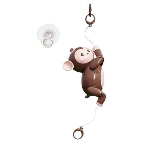 TTETTZ Kletterseilspielzeug AFFE, tragbares Lernspielzeug für die Entwicklung von Fähigkeiten bei Kindern, Braun TTETTZ Kletterseilspielzeug AFFE, tragbares Lernspielzeug für die Entwicklung von Fähigkeiten bei Kindern, Braun von TTETTZ