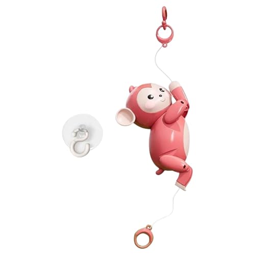 TTETTZ Kletterseilspielzeug AFFE, tragbares Lernspielzeug für die Entwicklung von Fähigkeiten bei Kindern, Rosa von TTETTZ