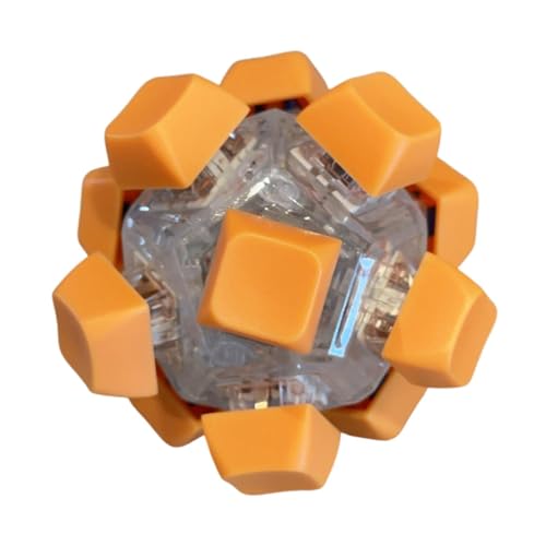 TTETTZ Klicker Spielzeug für Männer Und Studenten, Geschenkidee, Orange von TTETTZ