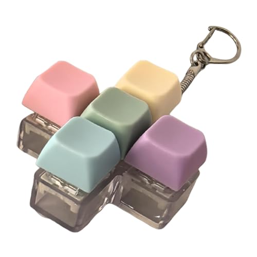 TTETTZ Klickspielzeug für Büro, mechanische Taste als Geschenkidee, 5 Schlüssel TTETTZ Klickspielzeug für Büro, mechanische Taste als Geschenkidee, 5 Schlüssel von TTETTZ