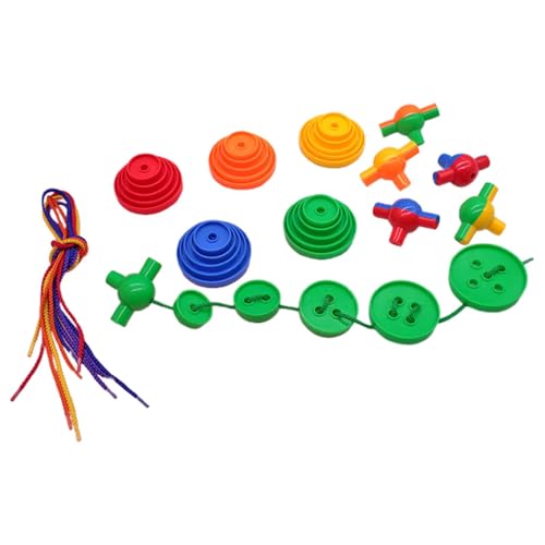 TTETTZ Knopf Stapelblöcke, Feinmotorik Spielzeug, Intelligenz Spielzeug für Die Frühe Bildung TTETTZ Knopf Stapelblöcke, Feinmotorik Spielzeug, Intelligenz Spielzeug für Die Frühe Bildung von TTETTZ