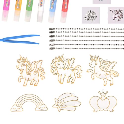 TTETTZ Kristallfarben Kunst Set für DIY Projekte, Malspielzeug für Kinder Und Erwachsene von TTETTZ