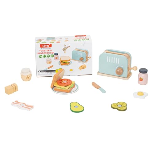 TTETTZ Küchenspielzeug Aus Holz, Spielküchenzubehör für Kinder Im Vorschulalter, Mädchen Und Jungen TTETTZ Küchenspielzeug Aus Holz, Spielküchenzubehör für Kinder Im Vorschulalter, Mädchen Und Jungen von TTETTZ