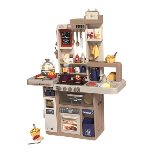 TTETTZ Küchenspielzeug Set, Rollenspiel für Mädchen Und Jungen mit Lebensmitteln, Kaffee 74st TTETTZ Küchenspielzeug Set, Rollenspiel für Mädchen Und Jungen mit Lebensmitteln, Kaffee 74st von TTETTZ