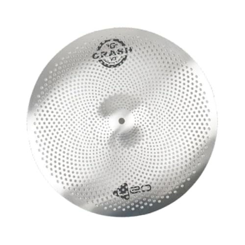 TTETTZ Leises Becken für Drummer Übungen, Robustes Zubehör für Schlagzeuger, 14inch TTETTZ Leises Becken für Drummer Übungen, Robustes Zubehör für Schlagzeuger, 14inch von TTETTZ