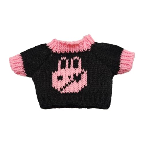 TTETTZ Lockerer Pullover für Puppen, Puppenkostüme, Zum Selbermachen Ihrer Puppen, Puppenkleidung für 20 cm Puppen Als Geburtstagsgeschenk für Kinder, Hasenkopf TTETTZ Lockerer Pullover für Puppen, Puppenkostüme, Zum Selbermachen Ihrer Puppen, Puppenkleidung für 20 cm Puppen Als Geburtstagsgeschenk für Kinder, Hasenkopf von TTETTZ