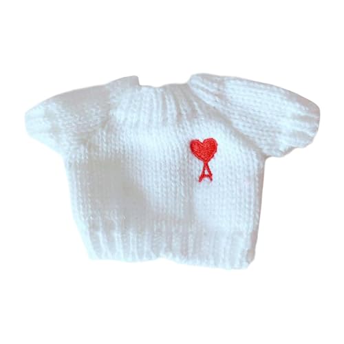 TTETTZ Lockerer Pullover für Puppen, Puppenkostüme, Zum Selbermachen Ihrer Puppen, Puppenkleidung für 20 cm Puppen Als Geburtstagsgeschenk für Kinder, Kleine Liebesbohne TTETTZ Lockerer Pullover für Puppen, Puppenkostüme, Zum Selbermachen Ihrer Puppen, Puppenkleidung für 20 cm Puppen Als Geburtstagsgeschenk für Kinder, Kleine Liebesbohne von TTETTZ