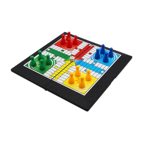 TTETTZ Ludo Game Set Multiplayer Travel Family Game für Teenager Unterhaltung Kinder von TTETTZ