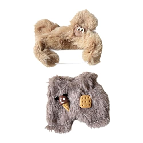 TTETTZ Mädchen Puppe Jumps Uit Puppen Kleidung für Kinder Geburtstags Geschenk Bequeme Geschenke Mode Ankleide Anhänger Puppen Outfits für 15cm Puppe, Braun TTETTZ Mädchen Puppe Jumps Uit Puppen Kleidung für Kinder Geburtstags Geschenk Bequeme Geschenke Mode Ankleide Anhänger Puppen Outfits für 15cm Puppe, Braun von TTETTZ