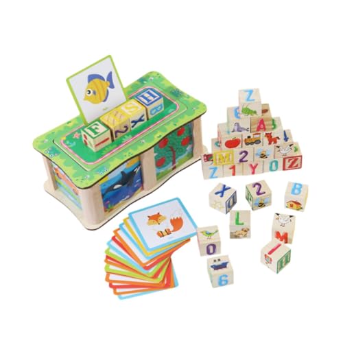 TTETTZ Matching Letter Spiel Alphabet Puzzle Unterrichtsmaterial Mathematiknummer Wörter Puzzle von TTETTZ