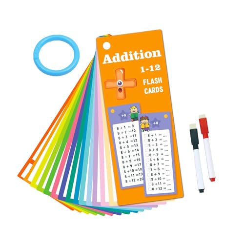 TTETTZ Math Addition Flash Cards Elementary Math Teaching AIDS für Kindergarten von TTETTZ