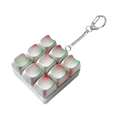 TTETTZ Mechanischer Schlüsselanhänger, Kreatives Spielzeug für Erwachsene Im Büro, 9 Schlüssel 6cmx6cmx3cm TTETTZ Mechanischer Schlüsselanhänger, Kreatives Spielzeug für Erwachsene Im Büro, 9 Schlüssel 6cmx6cmx3cm von TTETTZ