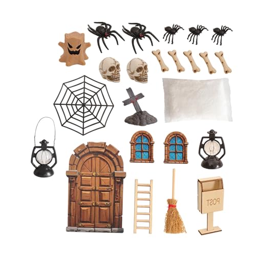 TTETTZ Mini Halloween Horror Dekoration Set Spielzeug Leben Szene für Schlafzimmer Home Party TTETTZ Mini Halloween Horror Dekoration Set Spielzeug Leben Szene für Schlafzimmer Home Party von TTETTZ