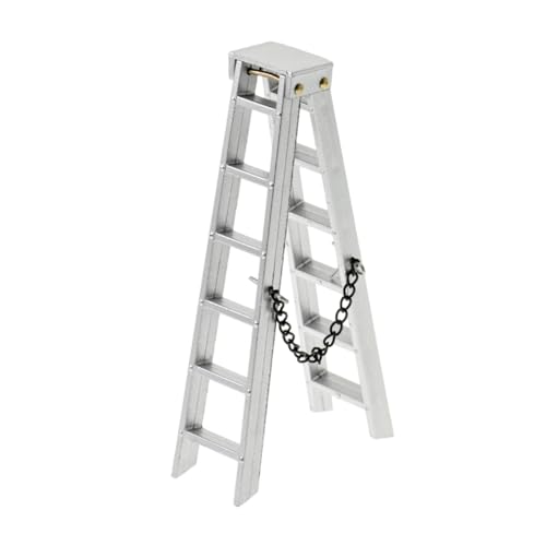 TTETTZ Mini Klappleiter Modell für 1/10 RC-Autozubehör, 10cm von TTETTZ
