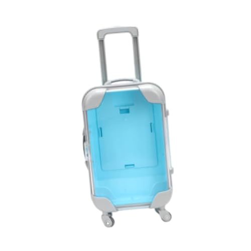 TTETTZ Mini Koffer für Puppenhaus, Wimpernablage Und Aufbewahrung, Blau TTETTZ Mini Koffer für Puppenhaus, Wimpernablage Und Aufbewahrung, Blau von TTETTZ