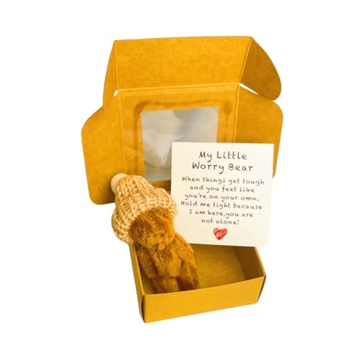 TTETTZ Mini-Plüschfigur mit ermutigender Botschaft, Stofftier für Feiern, Kaffee TTETTZ Mini-Plüschfigur mit ermutigender Botschaft, Stofftier für Feiern, Kaffee von TTETTZ