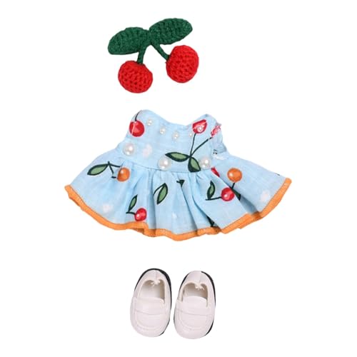 TTETTZ Mini-Puppenkleidung 15 cm, Anziehspielzeug mit Haar-Accessoire für Kinder von TTETTZ