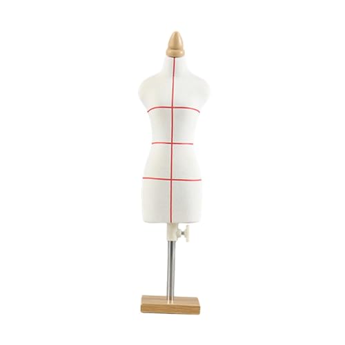 TTETTZ Mini Schneiderpuppe mit Standfuß für Kreative Projekte, 33 cm und quadratische Basis von TTETTZ