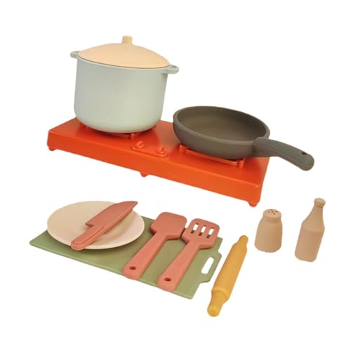 TTETTZ Miniatur Simulationsküche, Spielzeug, Küche, Kochpfanne, Spielset für Kinder Und Jungen TTETTZ Miniatur Simulationsküche, Spielzeug, Küche, Kochpfanne, Spielset für Kinder Und Jungen von TTETTZ