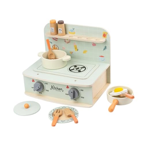 TTETTZ Miniatur-Simulationsküchenspielzeug, Küche, Kochpfanne, Spielset, Geschenk, Vorschulhandwerk, Handarbeit, Kleinkinder, so tun, als ob sie Kochen, von TTETTZ