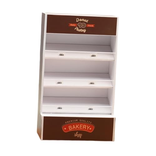 TTETTZ Miniaturmodell 1/12 Brotschrank für Puppenzubehör Und Wohnraumgestaltung, Braun von TTETTZ