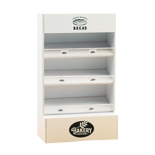 TTETTZ Miniaturmodell 1/12 Brotschrank für Puppenzubehör Und Wohnraumgestaltung, Weiß von TTETTZ