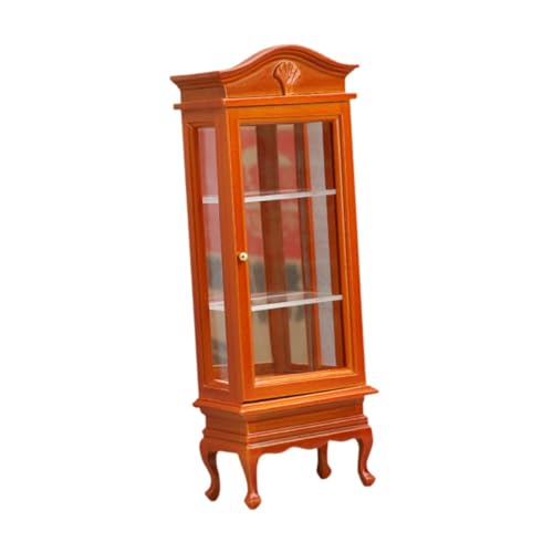 TTETTZ Miniaturregal für Puppenhaus mit 3 Fächern 1:12, Braun TTETTZ Miniaturregal für Puppenhaus mit 3 Fächern 1:12, Braun von TTETTZ