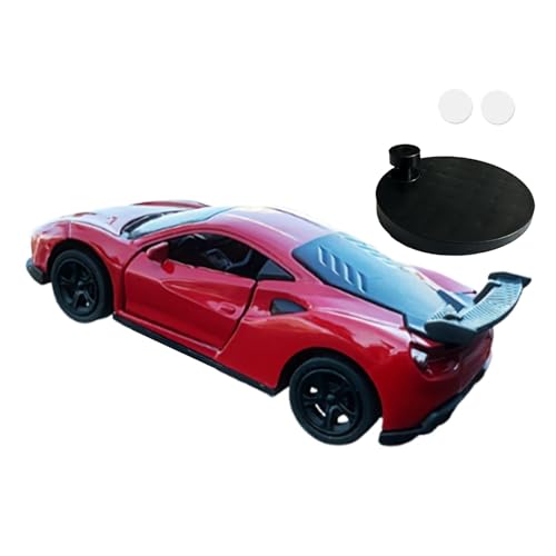TTETTZ Modellauto 1/64 für Schreibtisch Und Zuhause, Auto Innenausstattung, Rot TTETTZ Modellauto 1/64 für Schreibtisch Und Zuhause, Auto Innenausstattung, Rot von TTETTZ