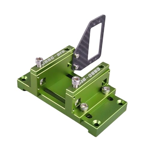 TTETTZ Motor Im Ständer Laufen Lassen CNC Gefräst Professionelle Gleitmutterkanäle Leichtgewichtig Funktional Aluminiumlegierung, GrÜn von TTETTZ
