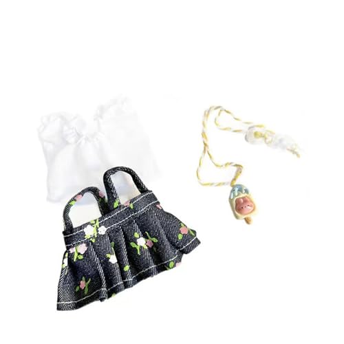 TTETTZ Outfitset für Plüschpuppen, Puppenmode mit Halskette, für 5,91 Zoll Große Puppen TTETTZ Outfitset für Plüschpuppen, Puppenmode mit Halskette, für 5,91 Zoll Große Puppen von TTETTZ